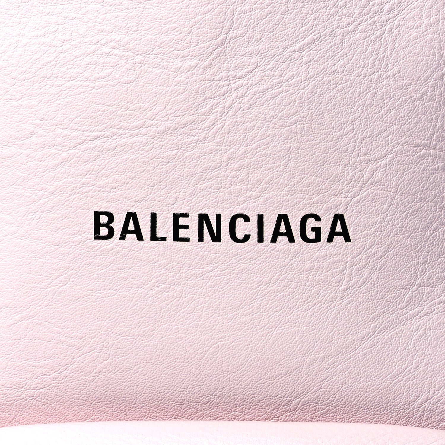 Balenciaga Smooth Calfskin Logo Small Everyday Backpack Light Rose Black 8 of 8