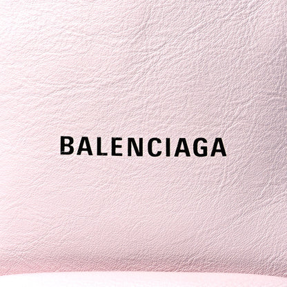 Balenciaga Smooth Calfskin Logo Small Everyday Backpack Light Rose Black 8 of 8