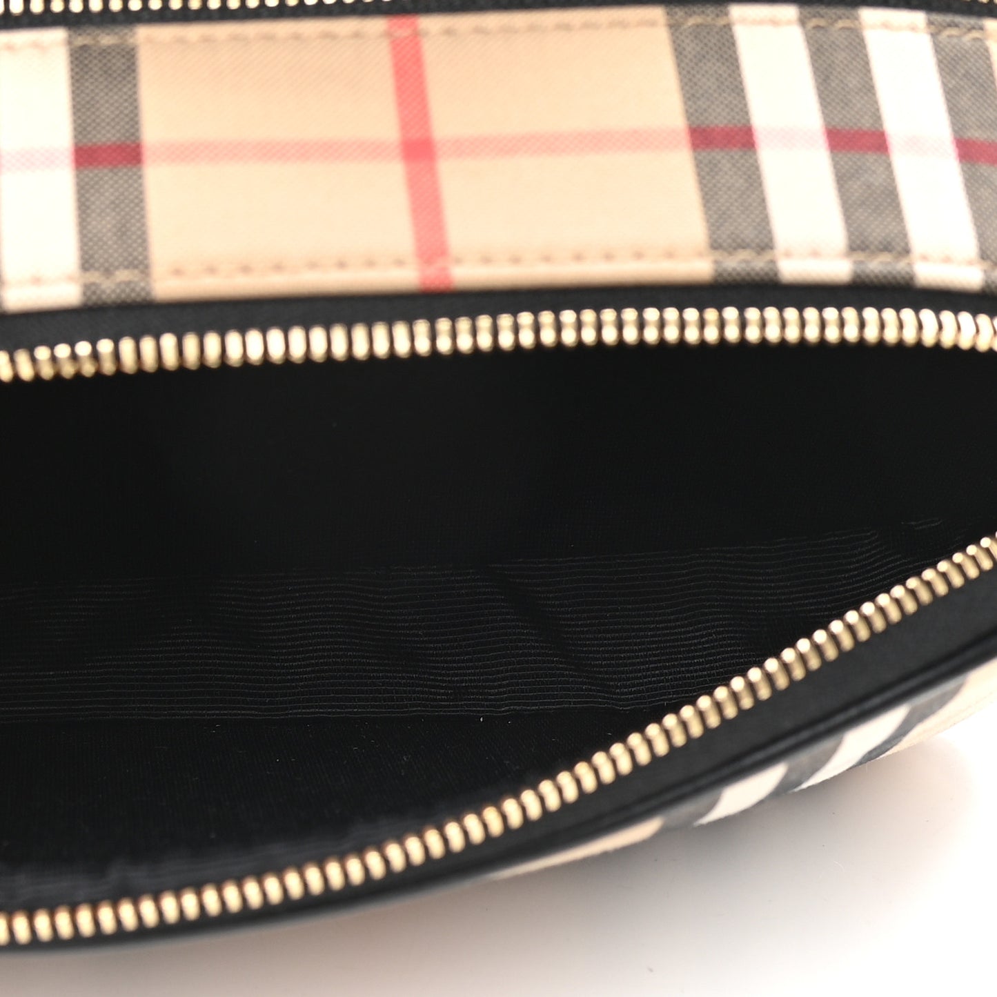 Calfskin Vintage Check Micro Camera Bag Archive Beige