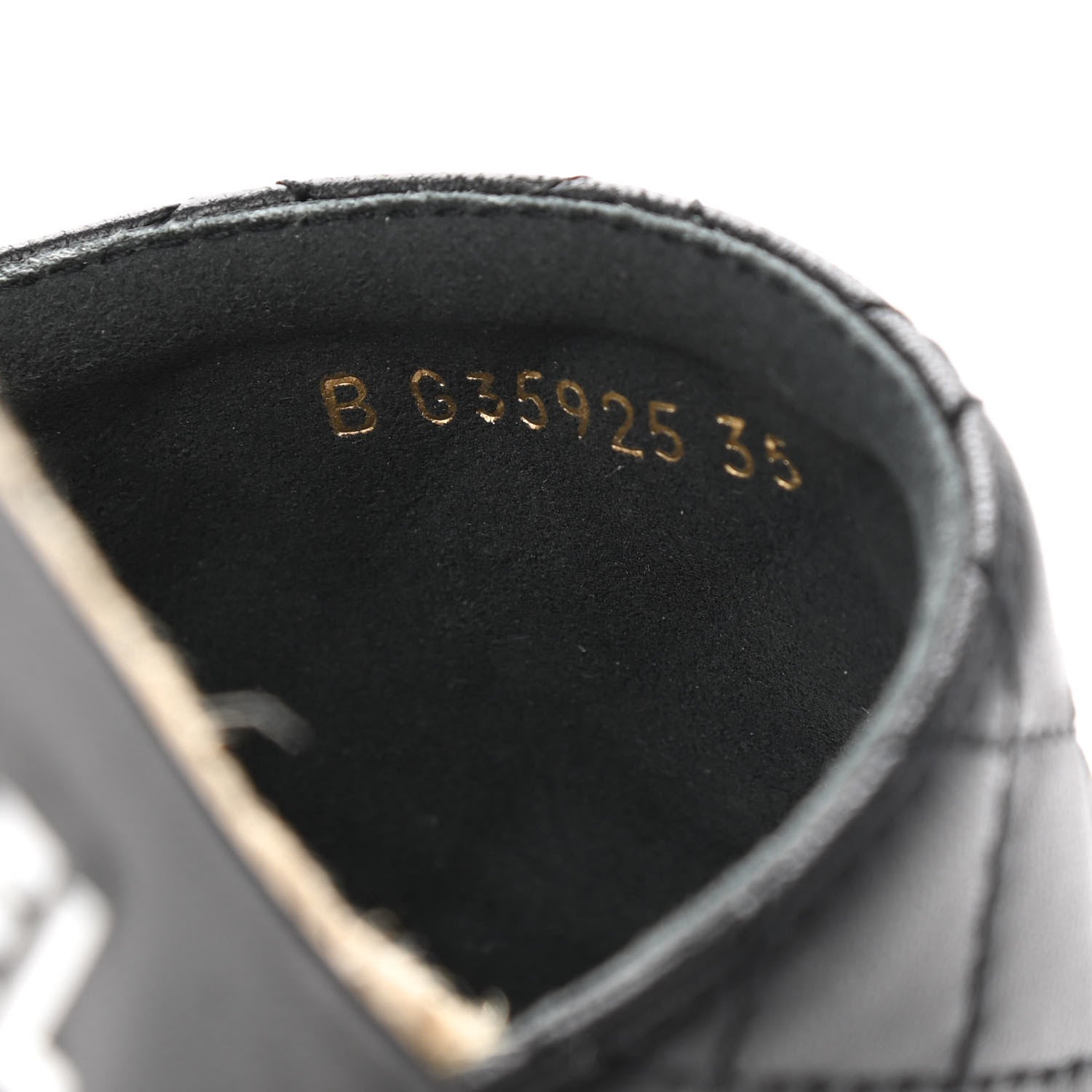 Chanel Lambskin Quilted CC Espadrille Slip On Sandals 35 Black 8 of 10