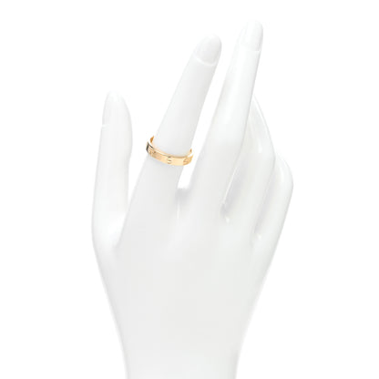 Cartier 18K Yellow Gold 3.5mm LOVE Wedding Band Ring 56 7.5 2 of 5