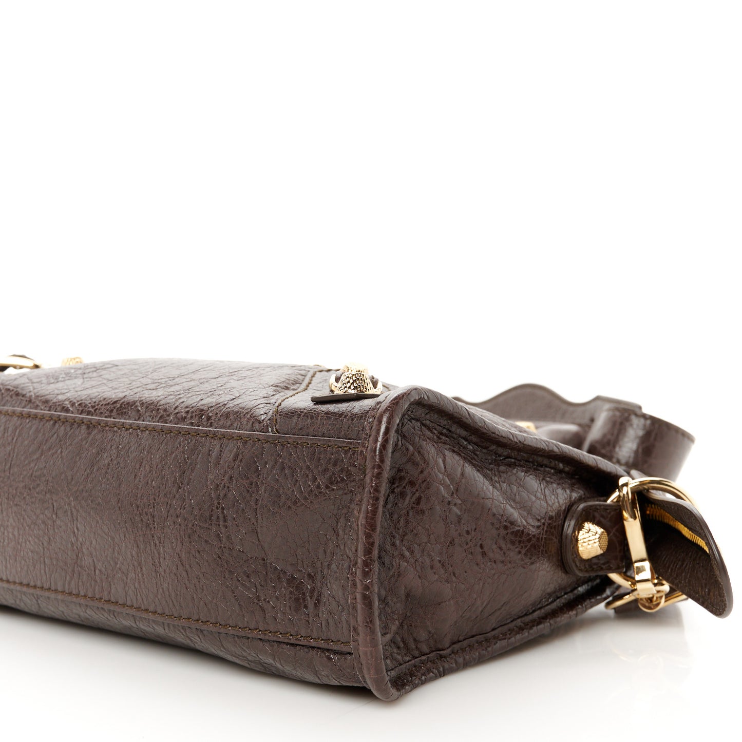 Agneau Giant 12 Gold Hardware Mini City Charbon