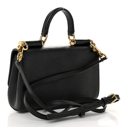 Dolce & Gabbana Dauphine Mini Miss Sicily Bag Black 3 of 13
