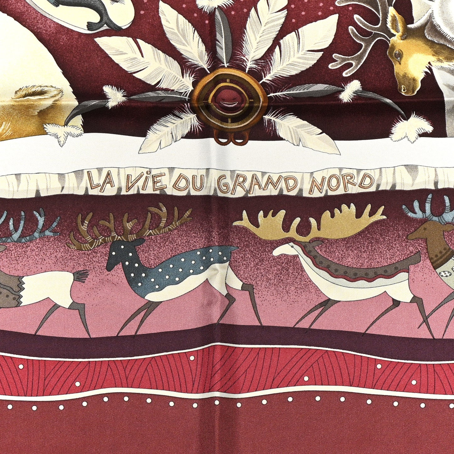Silk La Vie Du Grand Nord Scarf 90
