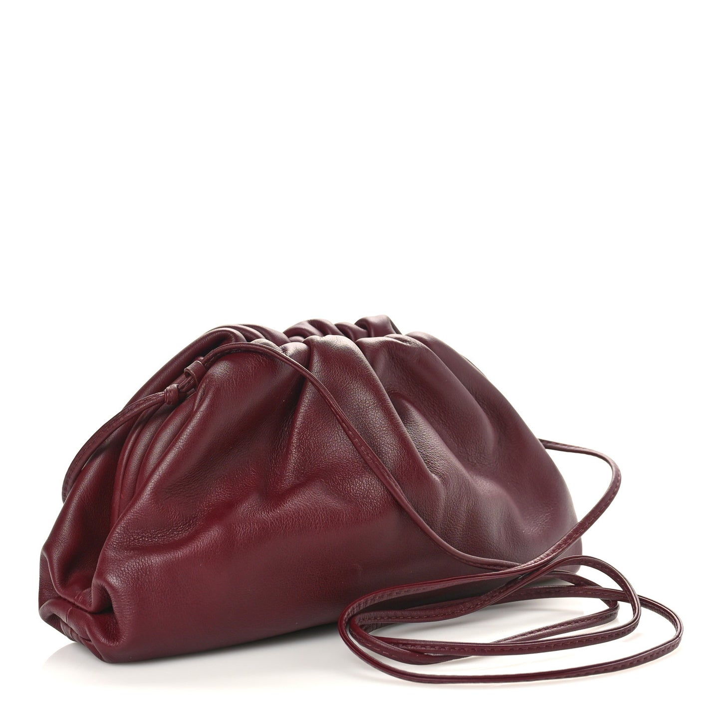 Butter Calfskin The Mini Pouch Bordeaux