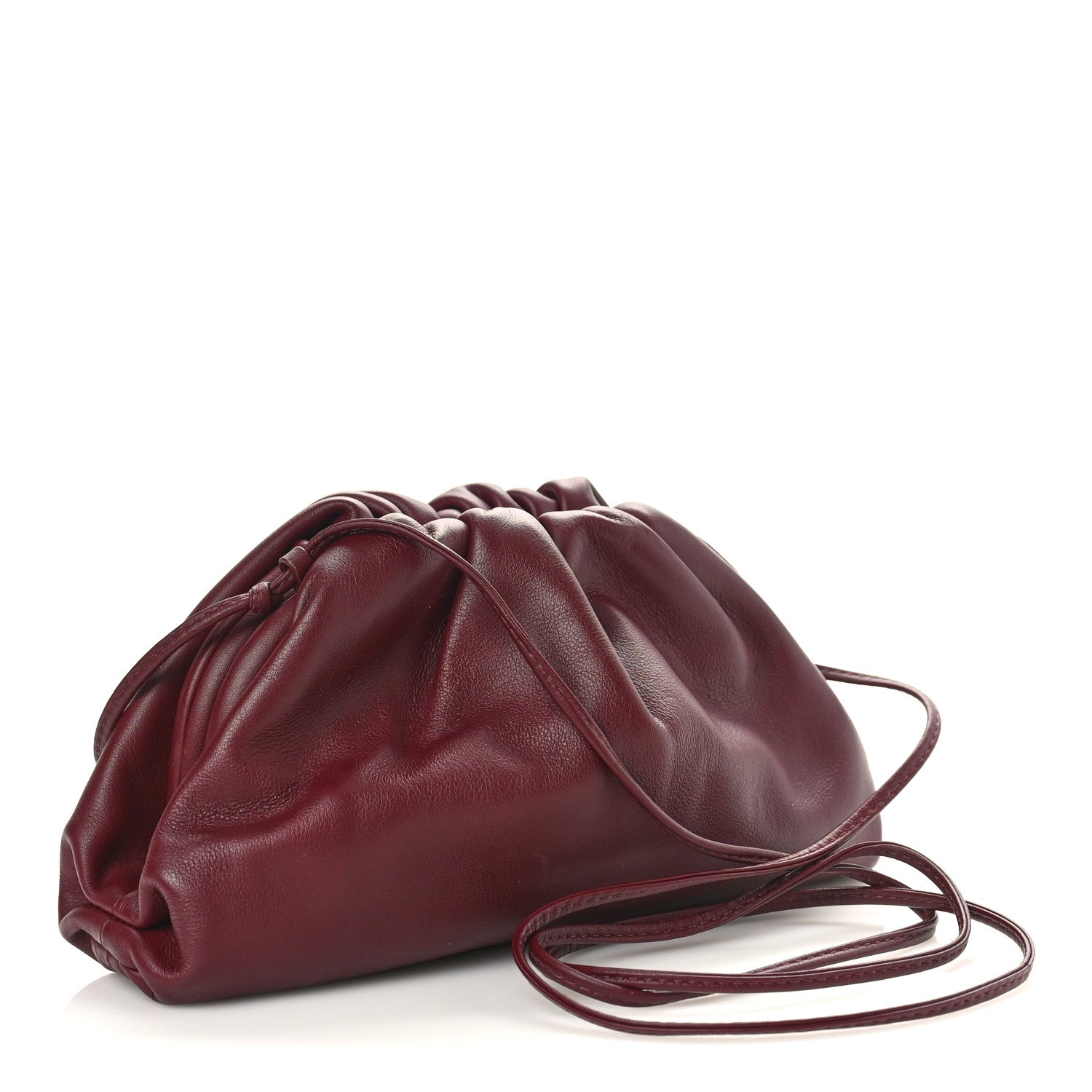 Bottega Veneta Butter Calfskin The Mini Pouch Bordeaux 3 of 8