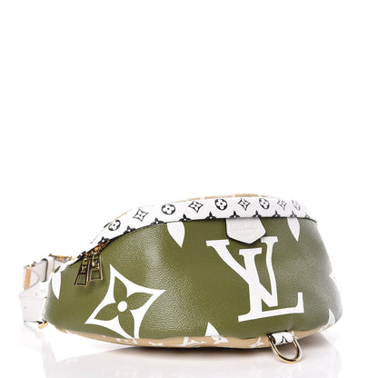 Louis Vuitton Monogram Giant Bumbag Kaki Beige 4 of 8