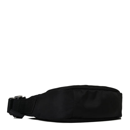 Balenciaga Recycled Sport Nylon Logo Embroidered Wheel Sling Bag Black White 3 of 10