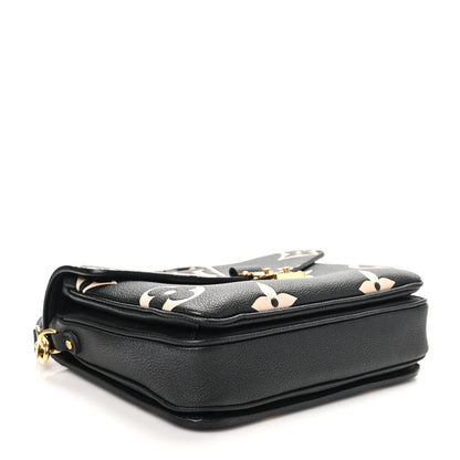 Louis Vuitton Empreinte Monogram Giant Pochette Metis Black Beige 4 of 9
