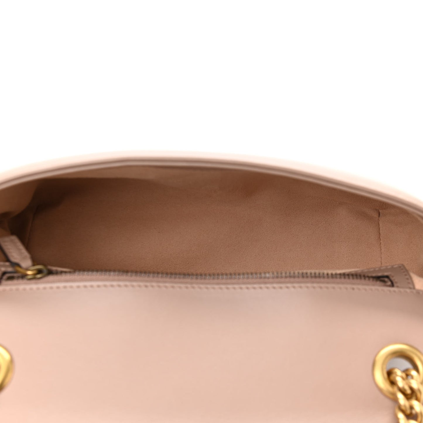 Calfskin Matelasse Small GG Marmont Shoulder Bag Porcelain Rose