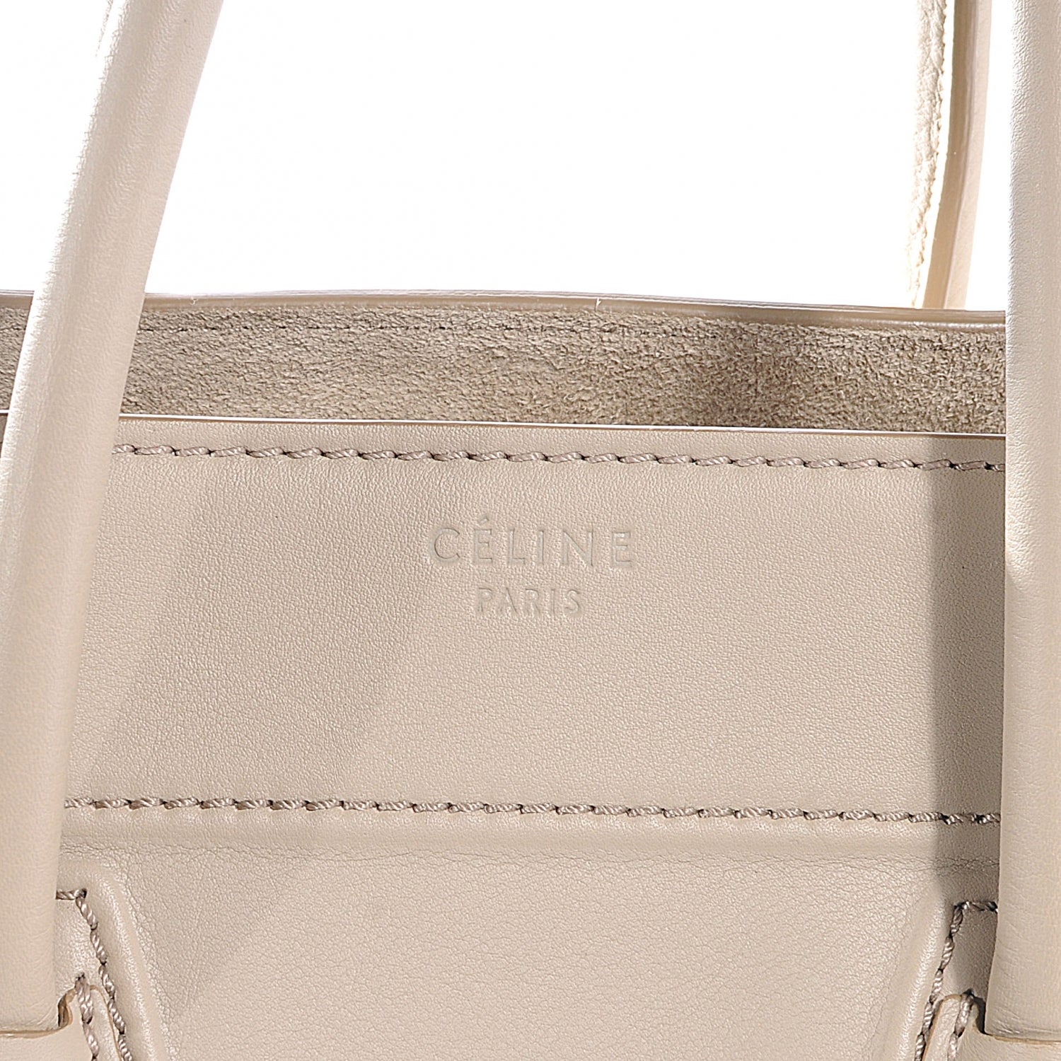 Celine Smooth Calfskin Phantom Luggage Taupe 5 of 8