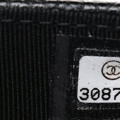 Chanel Caviar Quilted Wallet On Chain WOC Black 6 of 6