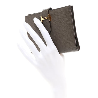 Hermes Epsom Bearn Compact Wallet Etain 2 of 8