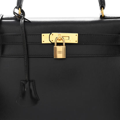 Hermes Box Kelly Sellier 28 Black 8 of 12