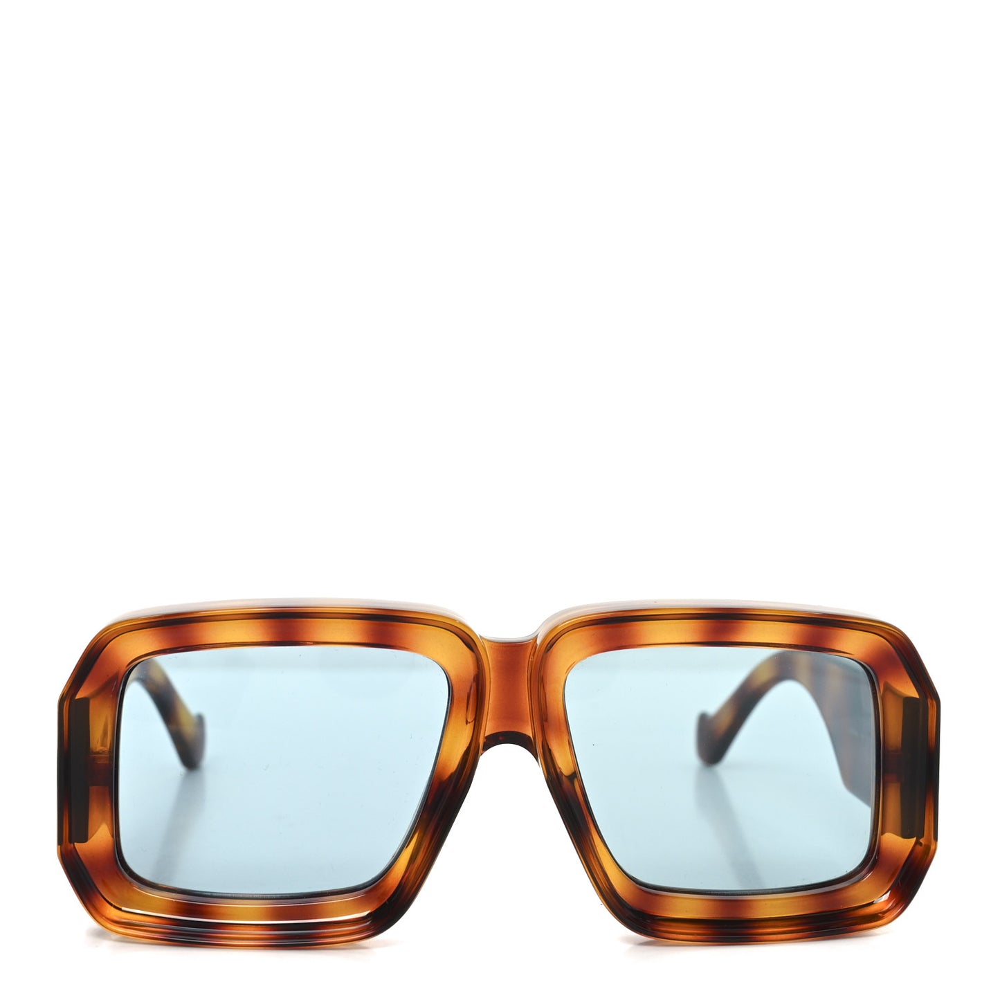 Acetate Paula's Ibiza Dive In Mask Sunglasses LW40064U Light Havana