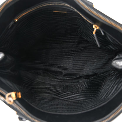 Prada Saffiano Lux Extra Large Galleria Double Zip Tote Black 5 of 12