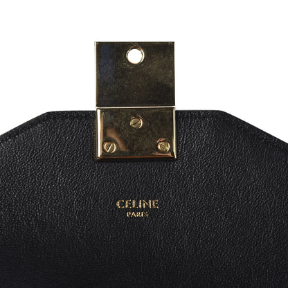 Celine Shiny Calfskin Small Pampille C Bag Black 7 of 9