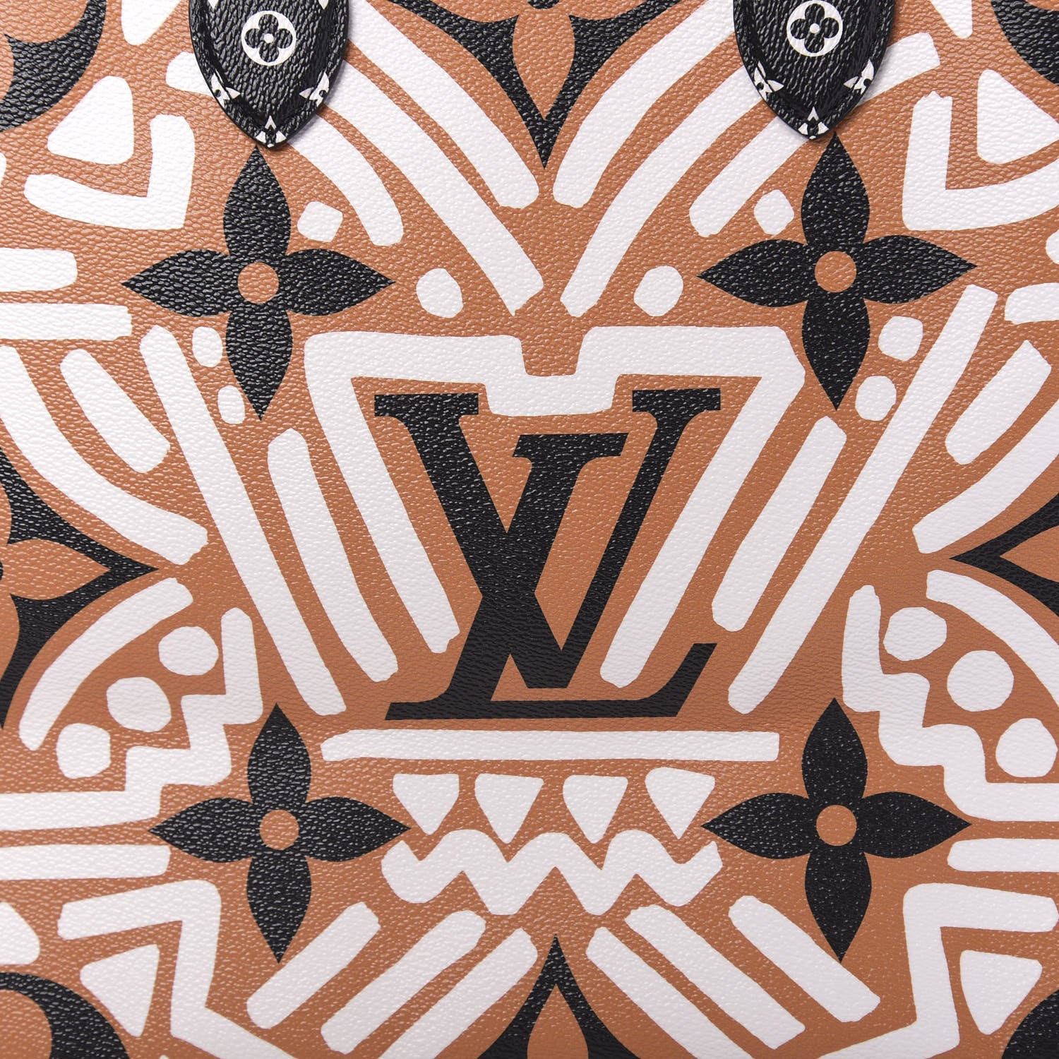 Louis Vuitton Monogram Giant Crafty Onthego GM Crème Caramel 10 of 10