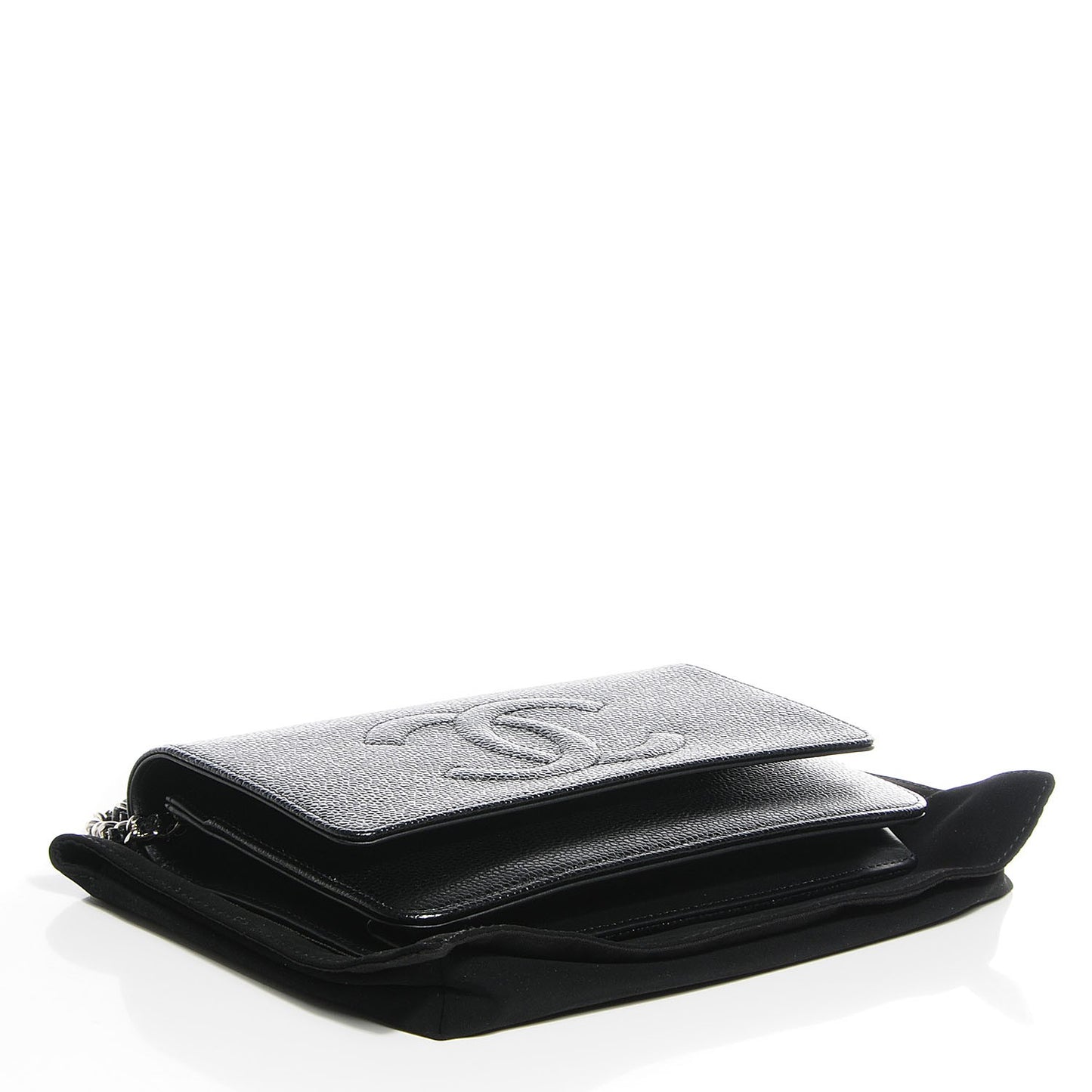 Caviar Timeless CC Wallet on Chain WOC Black