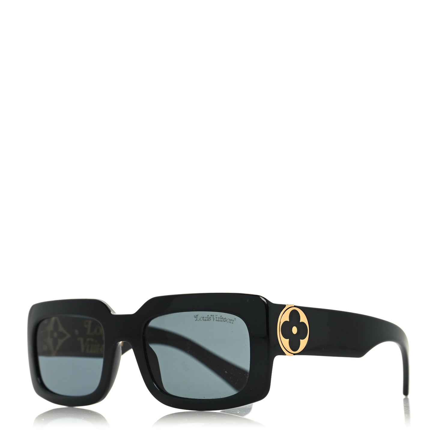 Acetate LV Flower Sunglasses Z1360W Black
