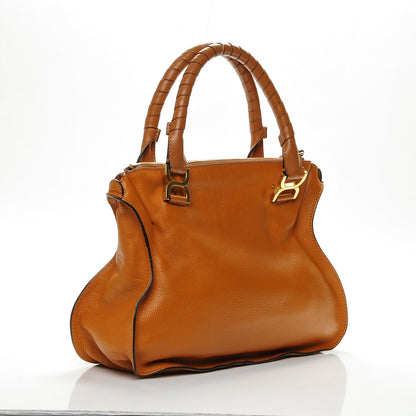 Chloe Calfskin Medium Marcie Satchel Light Tan 3 of 6