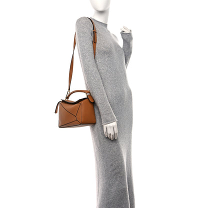 Loewe Calfskin Small Puzzle Bag Light Caramel 2 of 11