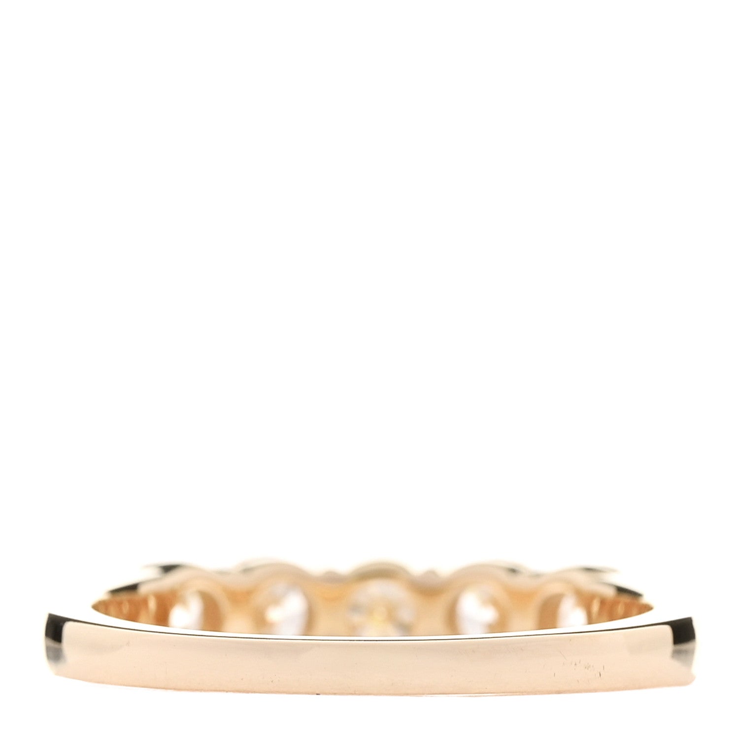 Parker & West by FASHIONPHILE 14K Yellow Gold Diamond .95ctw Five Stone Ring  54 7 3 of 4