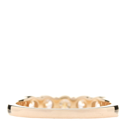 Parker & West by FASHIONPHILE 14K Yellow Gold Diamond .95ctw Five Stone Ring  54 7 3 of 4