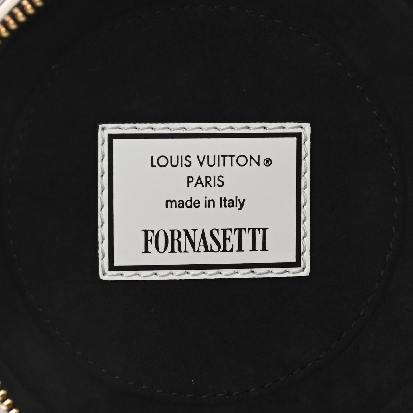 X FORNASETTI Calfskin Architettura Cannes Black White