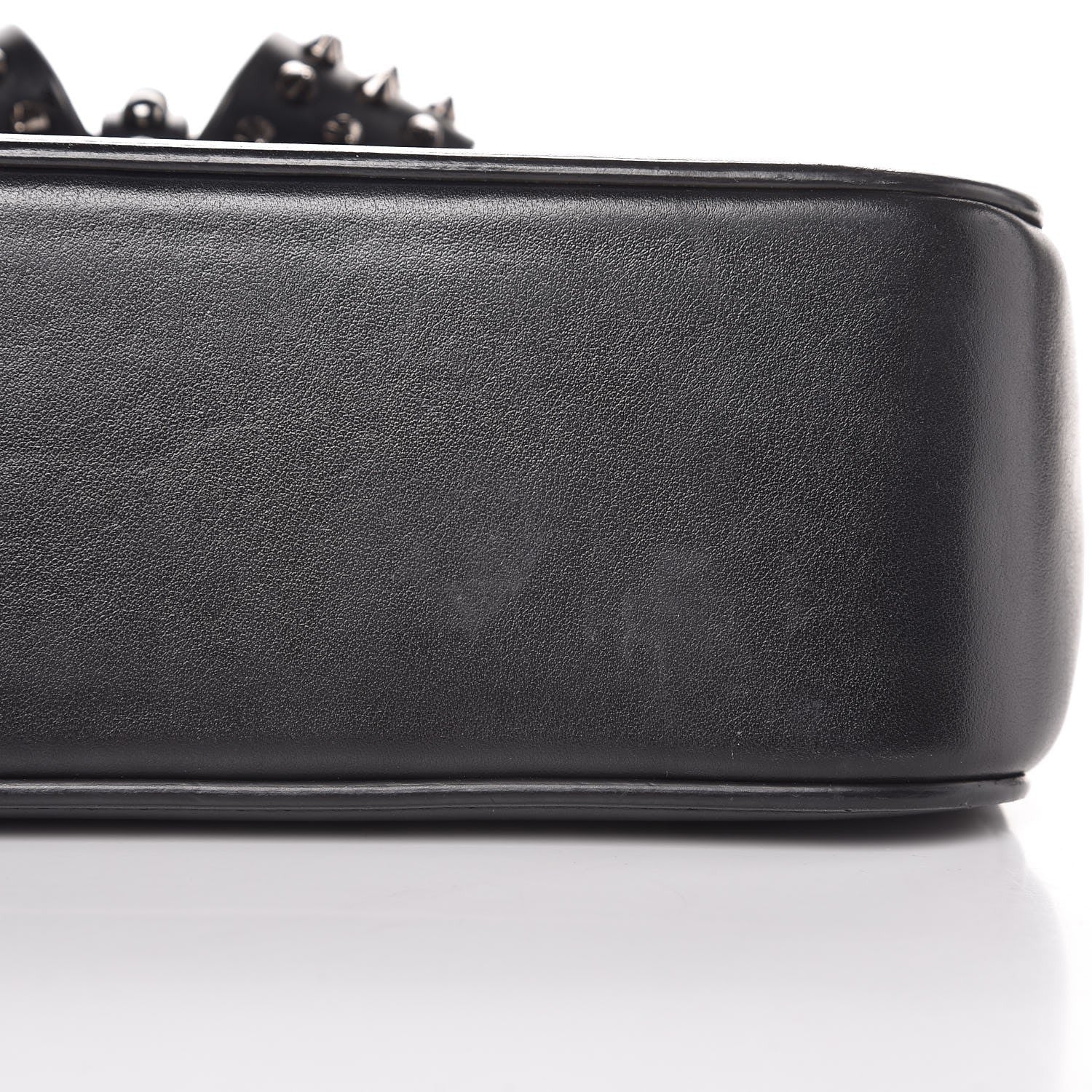 Christian Louboutin Calfskin Small Sweety Charity NV Shoulder Bag Black 11 of 12