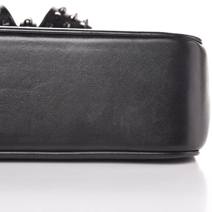Christian Louboutin Calfskin Small Sweety Charity NV Shoulder Bag Black 11 of 12