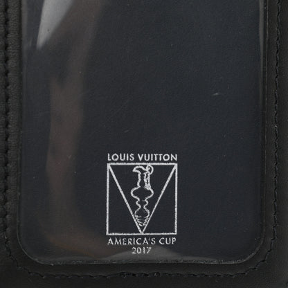 Louis Vuitton Damier Cobalt Latitude America's Cup ID Card Holder 5 of 7