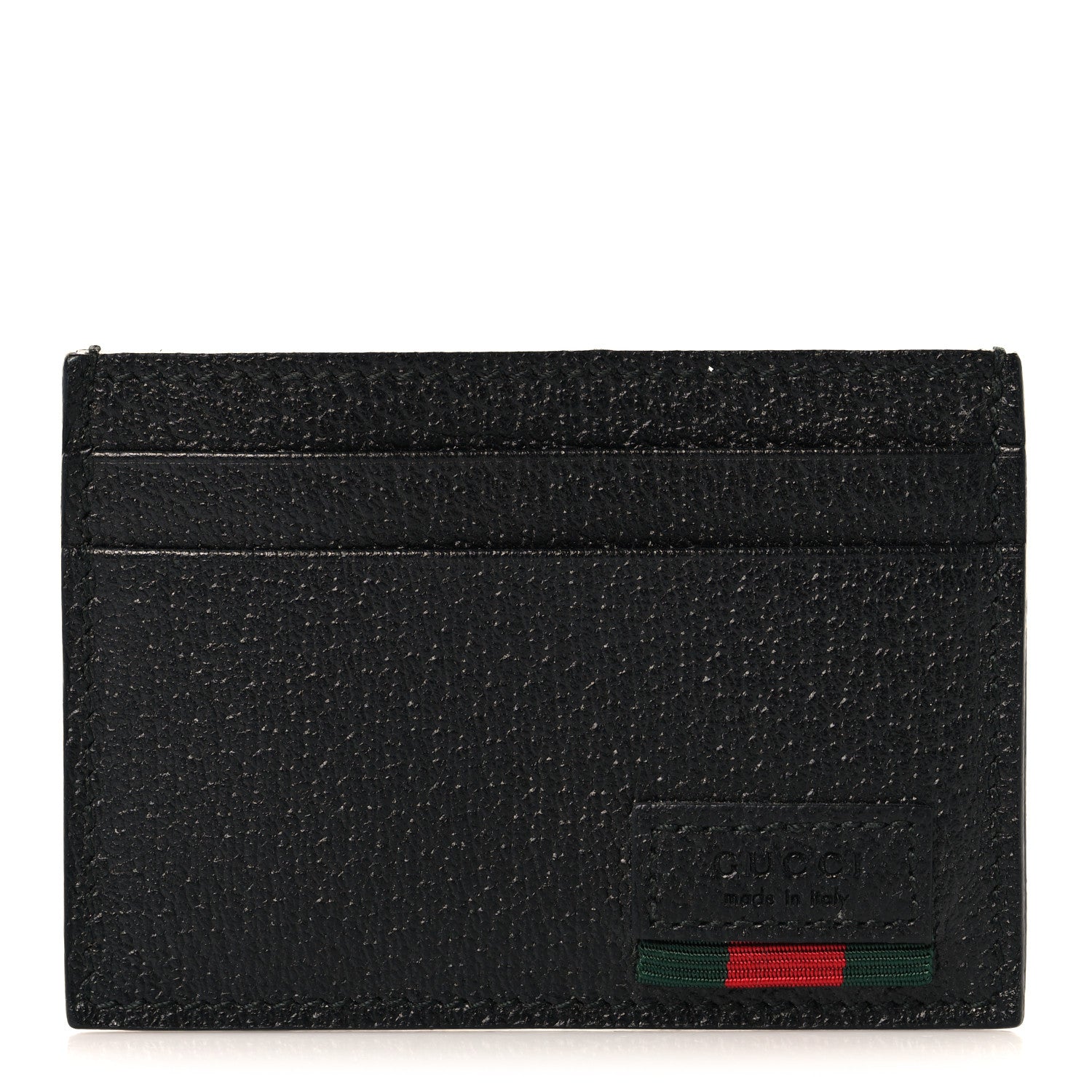 Gucci Calfskin Web Money Clip Black 1 of 6