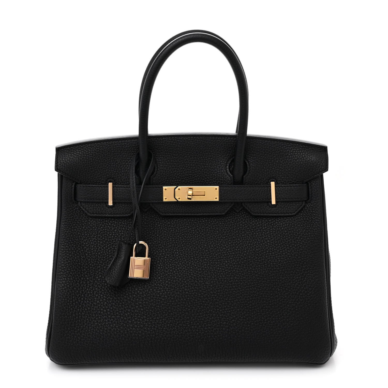 Hermes Togo BIRKIN 30 Black 1 of 14