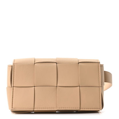 Bottega Veneta Nappa Maxi Intreccio The Belt Cassette Bag Almond 1 of 8