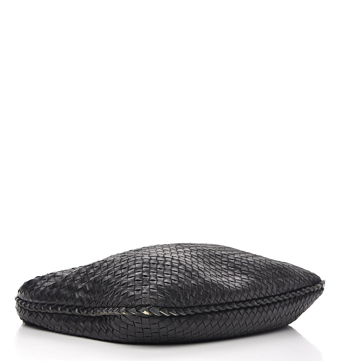 Nappa Intrecciato Large Veneta Hobo Black