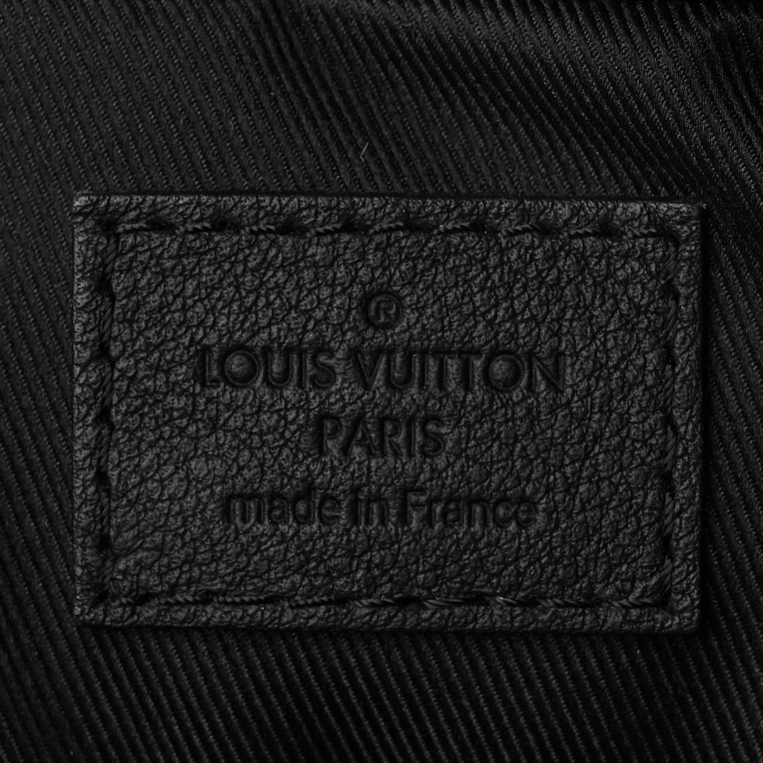 Louis Vuitton Calfskin Monogram Shadow Trio Messenger Black 5 of 8