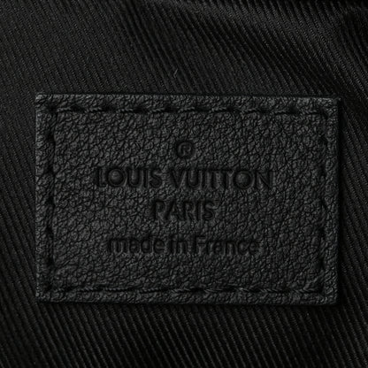 Louis Vuitton Calfskin Monogram Shadow Trio Messenger Black 5 of 8