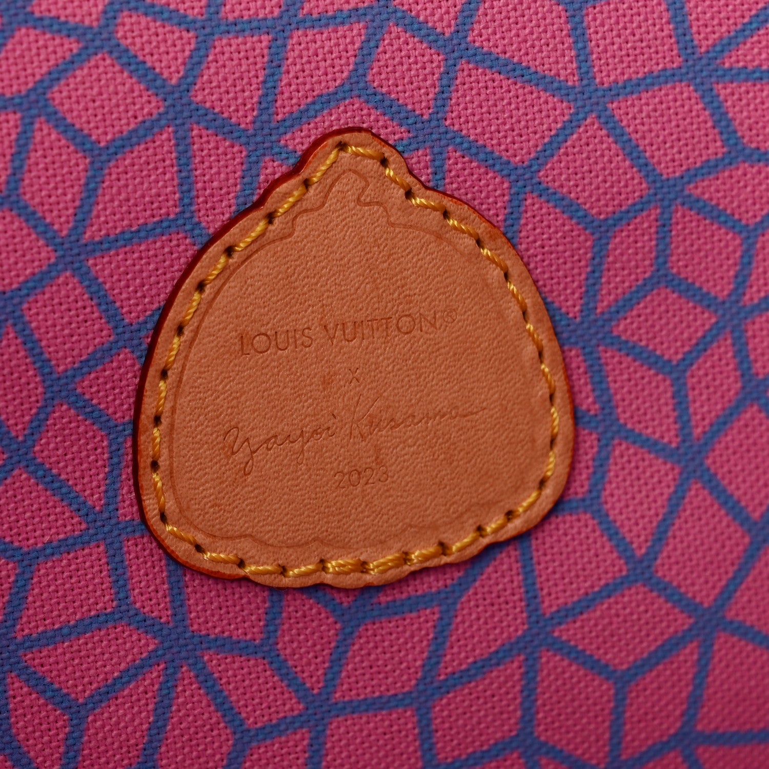 Louis Vuitton LV X YK Monogram Kusama Pumpkin Neverfull MM 7 of 12