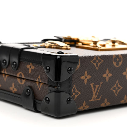 Louis Vuitton Monogram Petite Malle Black 9 of 10