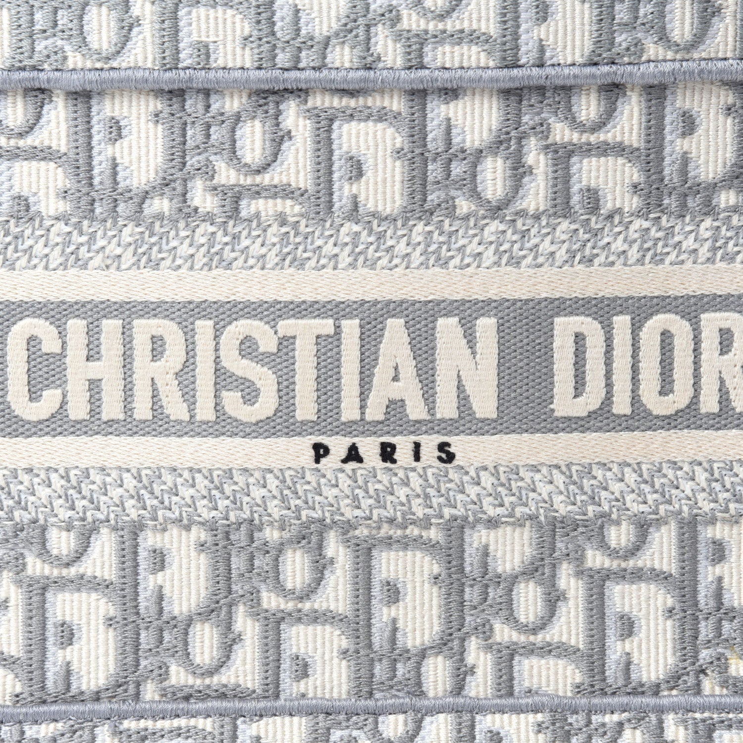 Christian Dior Oblique Mini Book Tote Grey Multicolor 10 of 10