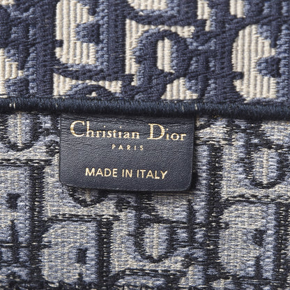 Christian Dior Oblique Medium Book Tote Blue Multicolor 5 of 10