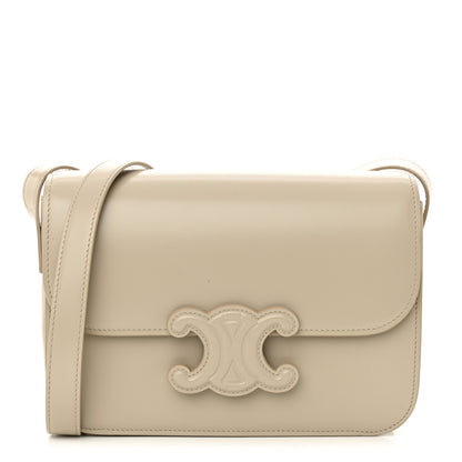 Celine Shiny Calfskin Medium Triomphe Trench 1 of 13