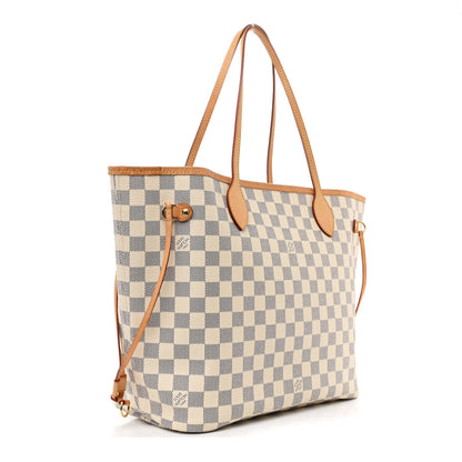 Louis Vuitton Damier Azur Neverfull MM 3 of 14