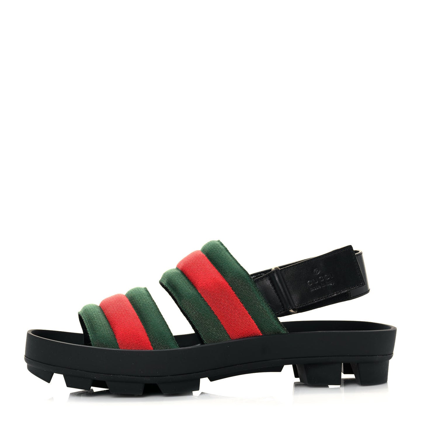 Nylon Cirano Lux Web Mens Cleat Sole Slingback Sandals 6.5 Green Red Black