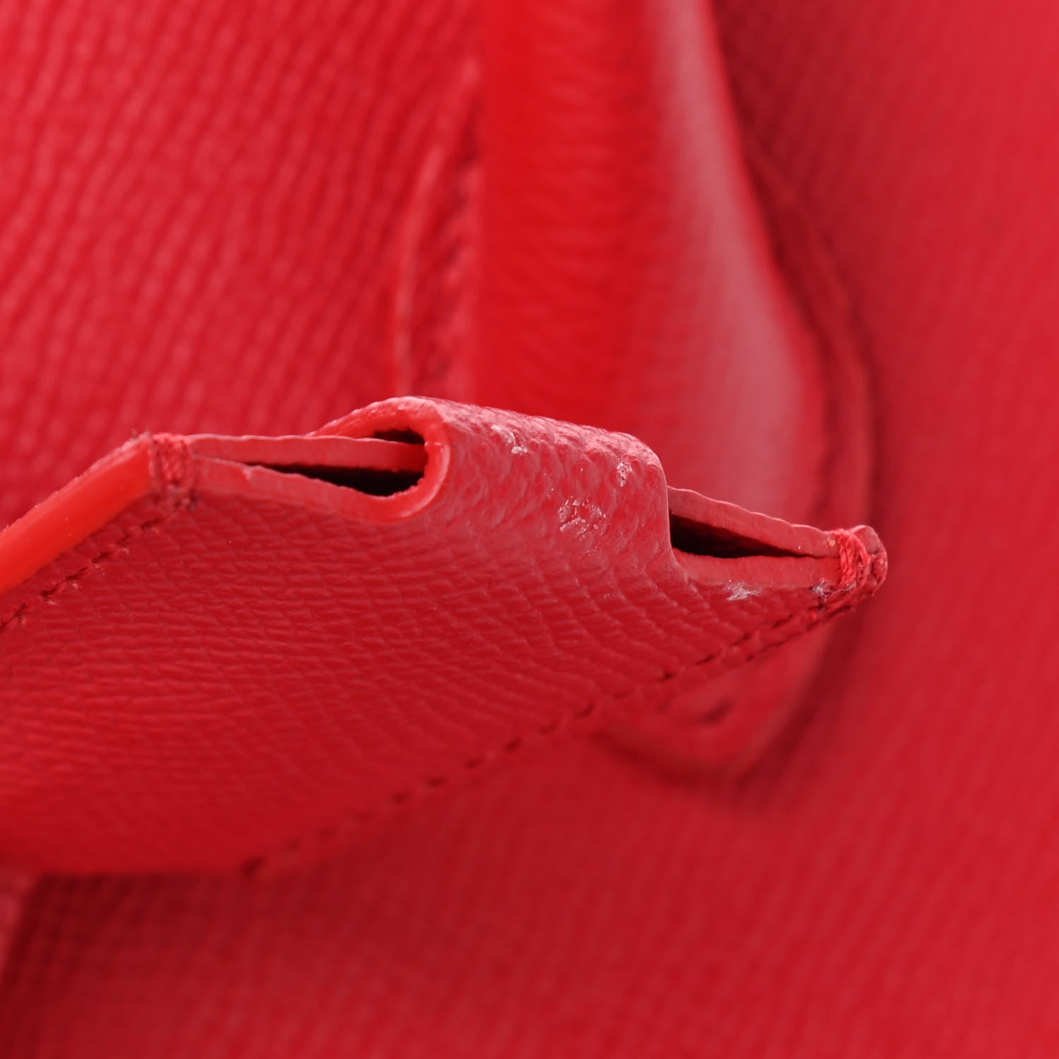 Balenciaga Signature Grained Calfskin Logo S Ville Top Handle Bag Rouge Lantern Black 13 of 13