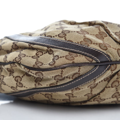 Gucci Monogram Small D Gold Ring Messenger Dark Brown 11 of 12