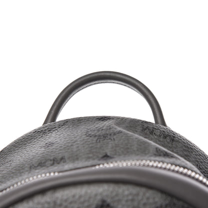 MCM Visetos Small Stark Backpack Phantom Grey 10 of 10