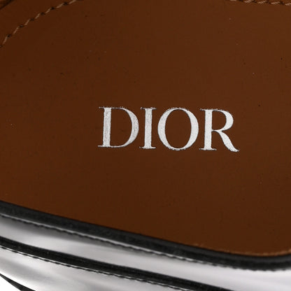 Christian Dior Calfskin Mens Derby Evidence Shoes 43 Black 8 of 10