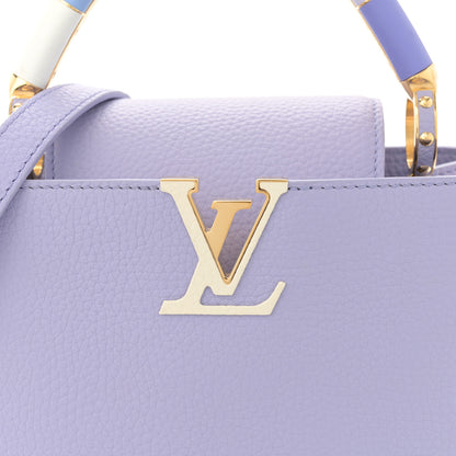 Louis Vuitton Taurillon Kintsugi Capucines BB Iris 6 of 8